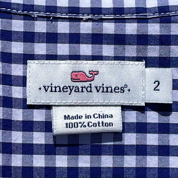 Vineyard Vines Small Gingham Shirt - Picture 9 of 9